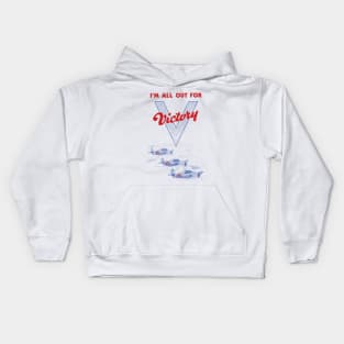 All Out For Victory Kids Hoodie